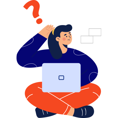 Mulher confusa sobre por que fazer seguro