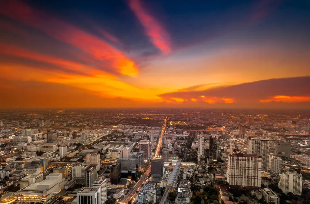 Imagem área de Curitiba